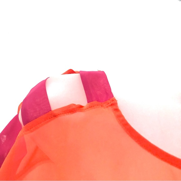 Neon/Sheer Top - Picture 3 of 4